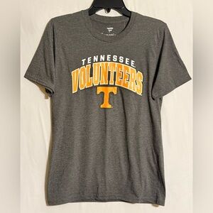 NWT Fanatics Gray Tennessee Volunteers Short Sleeve Tee Size Small